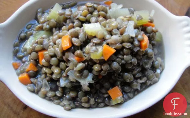 Cook the Book: Basic French Lentils
