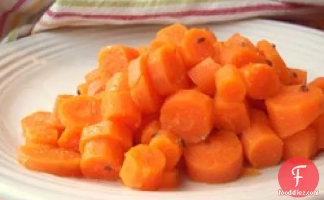 डिल मक्खन में गाजर