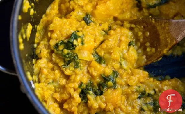 Red Lentil And Squash Curry Stew
