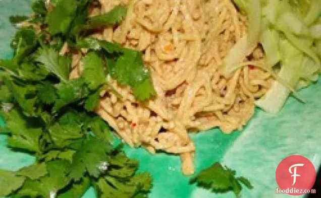 Sesame Peanut Noodle Salad