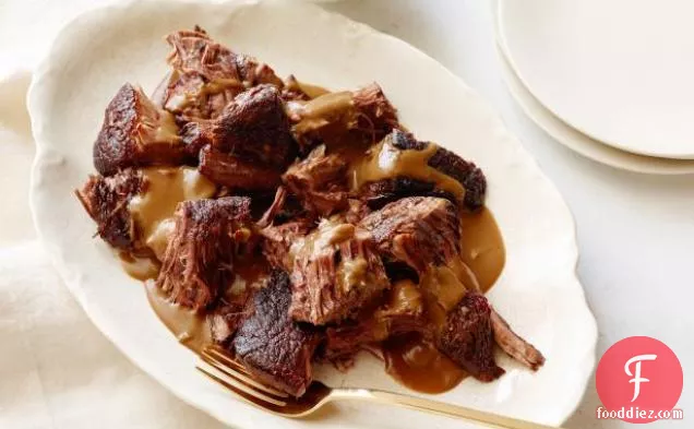 Stracotto (Pot Roast) with Porcini Mushrooms