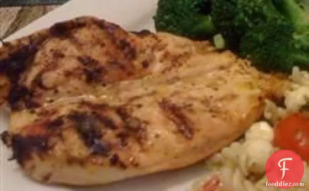 Grilled Chicken with Mango-Riesling Marinade