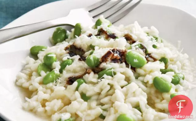 Risotto with Edamame
