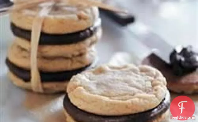 Fudge-Filled Irresistible Peanut Butter Cookies