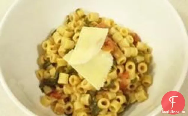 Wendy's Quick Pasta And Lentils