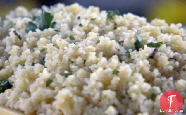 Lime Couscous with Mint
