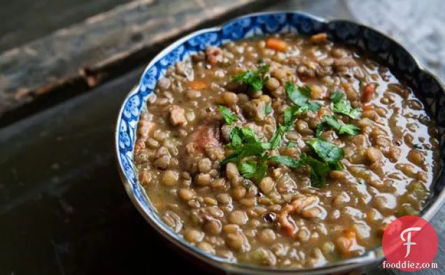 Lentil Stew With Sausage