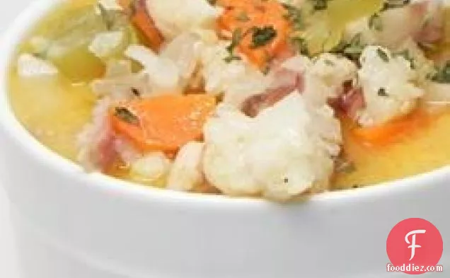 Nichole's Chicken Cauliflower Soup