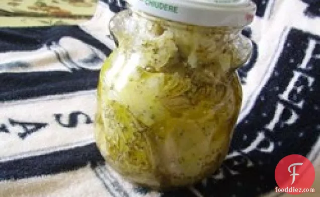आसान मसालेदार Artichokes