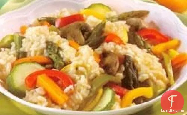 Roasted Spring Vegetable Risotto