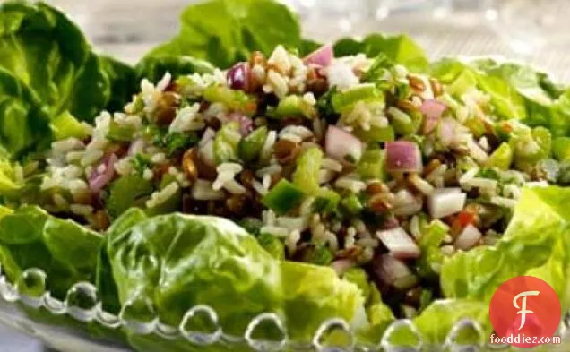 Lentil Rice Salad Recipe