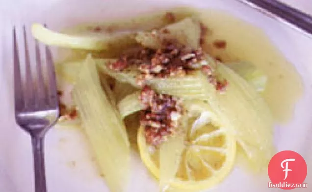 Cardoons With Anchovy-garlic Sauce