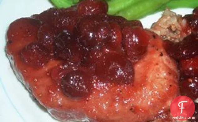Cranberry Pork Chops II