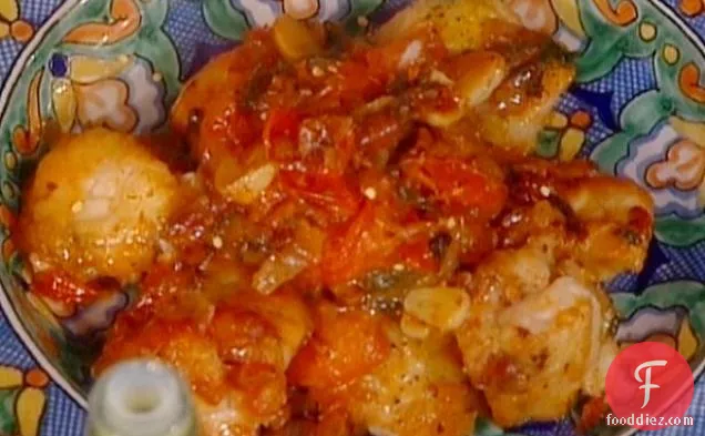 धमाकेदार प्रकार की समुद्री मछली: Polpo में Umido