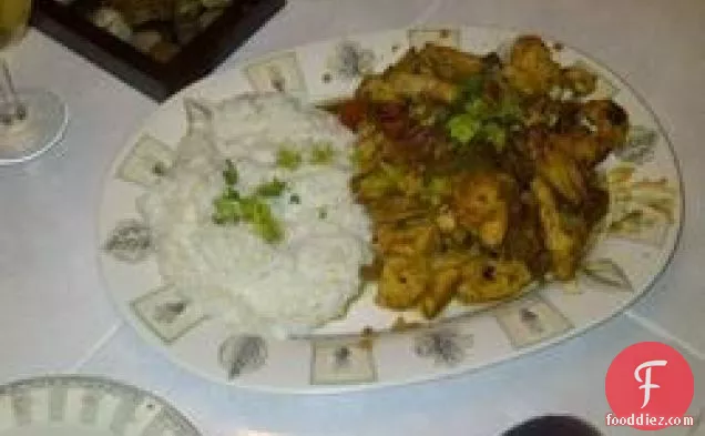 Ginger-Lime Chicken with Coconut Rice