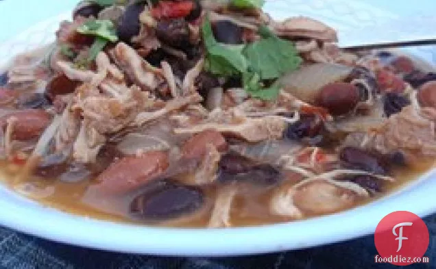 Jerre's Black Bean and Pork Slow Cooker Chili