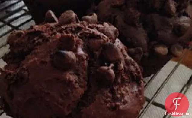 नम चॉकलेट Muffins