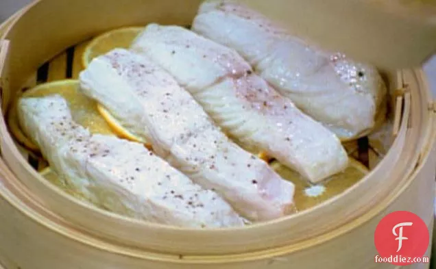 Steamed Halibut with Sothy