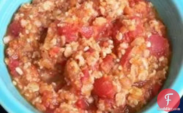 Oatmeal and Tomato Soup