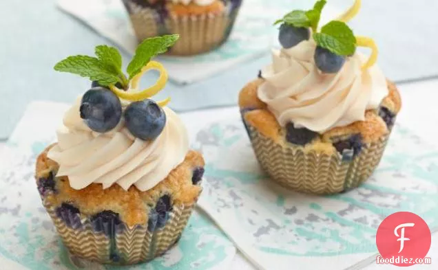 Missy's Lemon and Blueberry Cupcakes