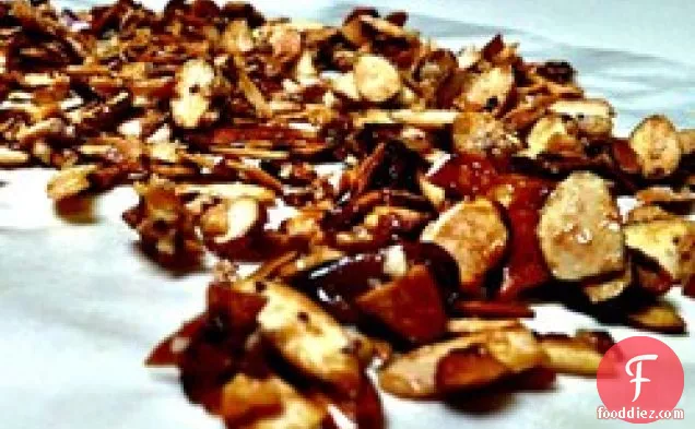 Sugared Toasted Almond Salad Topping