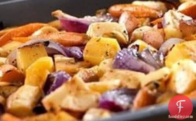 Oven-Roasted Root Vegetables
