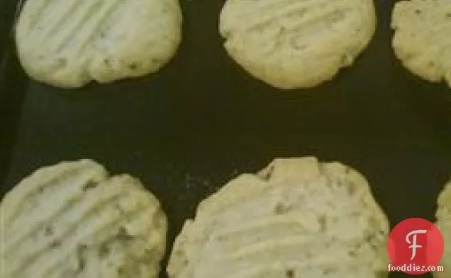 Chocolate Chip Shortbread Cookies II