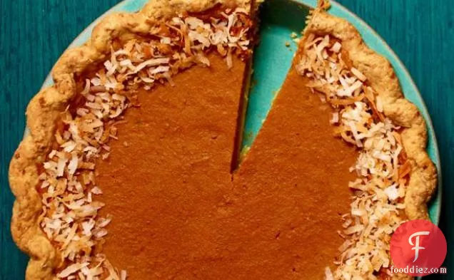 Pumpkin-Coconut Pie