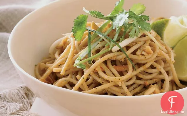 Red Curry Peanut Noodles