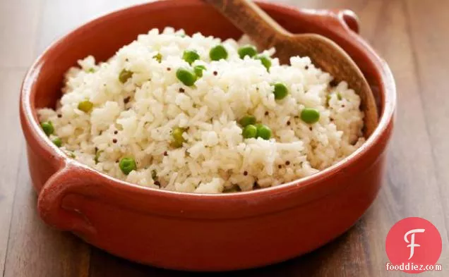 Basmati Rice Pilaf with Peas
