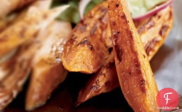 Spicy Sweet Potato Wedges