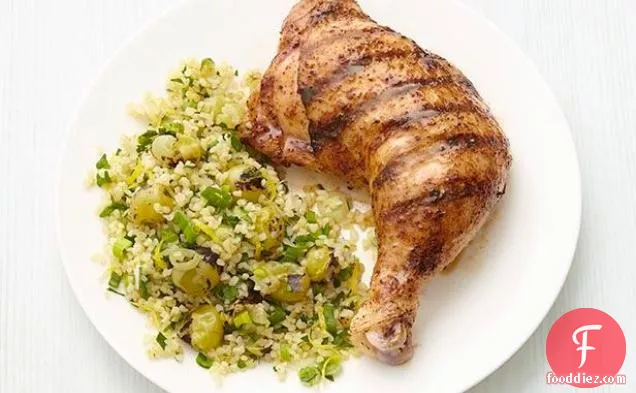 Grilled Chicken with Bulgur