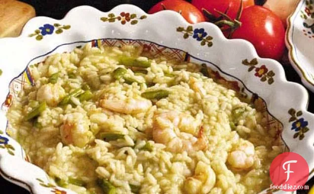 Risotto with Shrimp and Asparagus