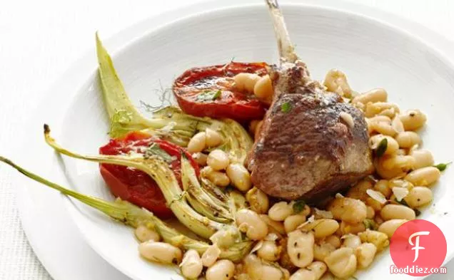 Lamb Chops with Fennel and Tomatoes