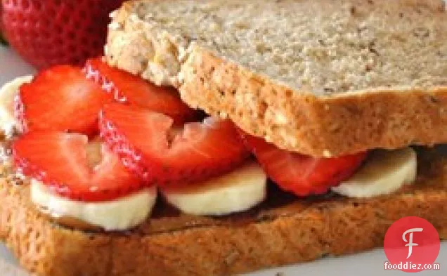 Deluxe Almond Butter Sandwiches