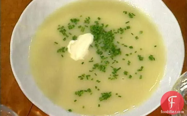 लीक और आलू के सूप की क्रीम