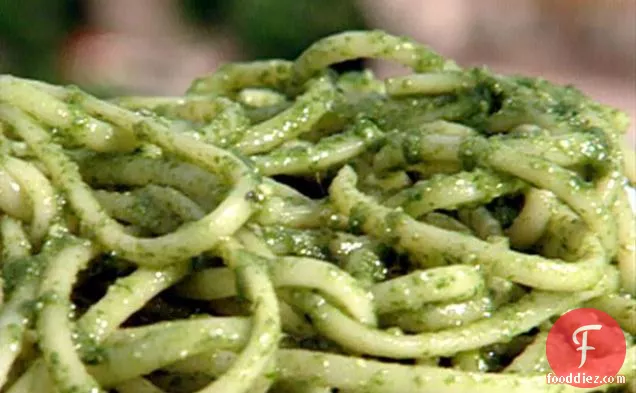 Pesto with Linguini