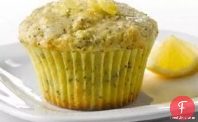 Lemon Poppy Seed Muffins with Truvia® Baking Blend