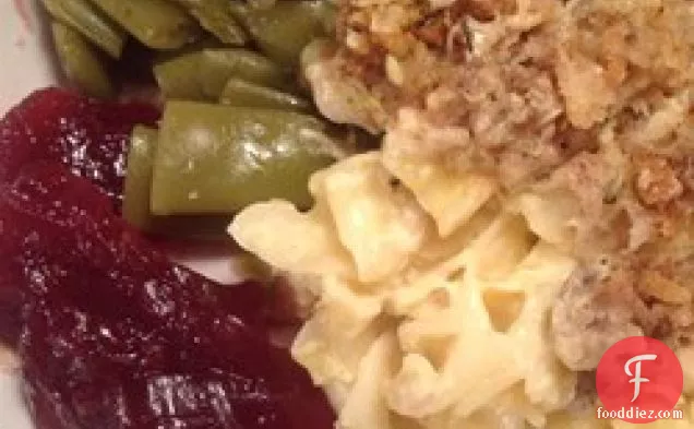 त्वरित और आसान चिकन और भराई पुलाव