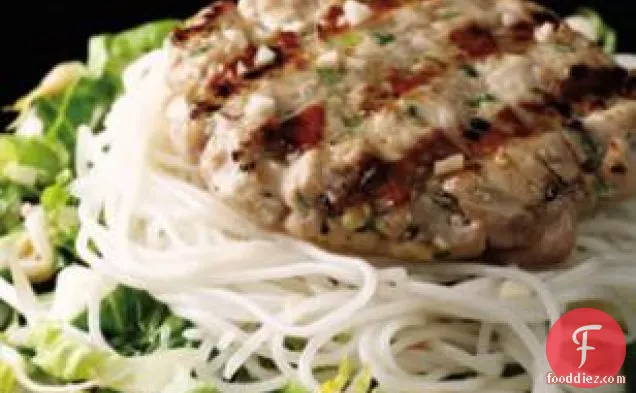 Hanoi-Style Tuna Patty Salad