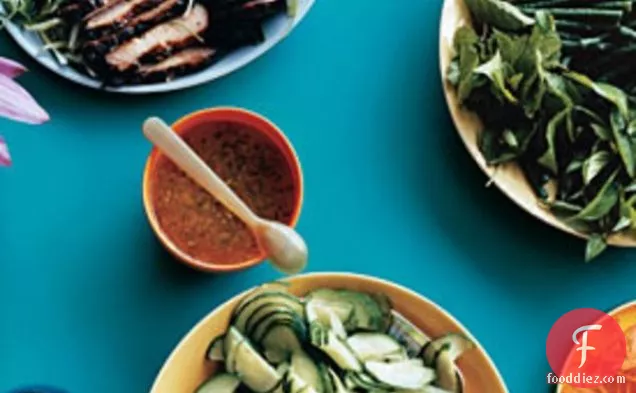Cellophane-Noodle Salad with Roast Pork