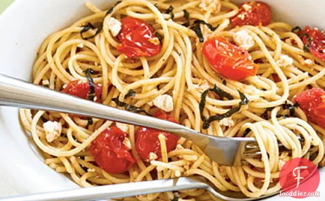 Tomato-Ricotta Spaghetti