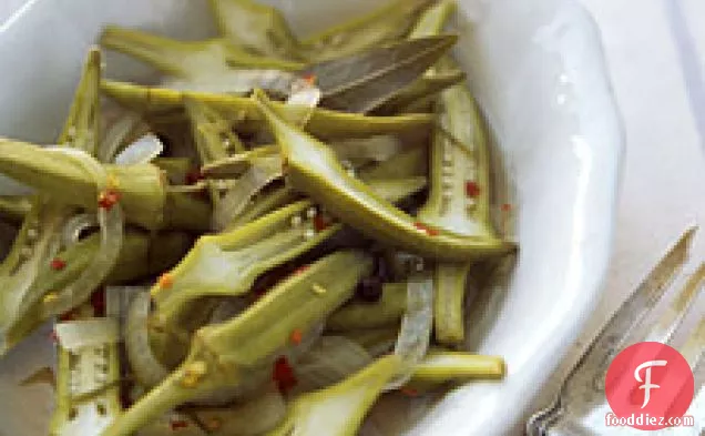 Quick Pickled Okra