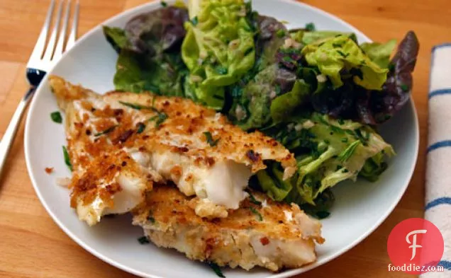 Dinner Tonight: Cod with Tarragon-Anchovy Breadcrumbs