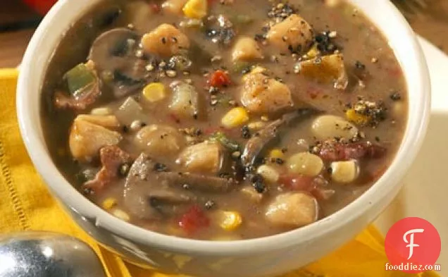 Scallop and Vegetable Gumbo