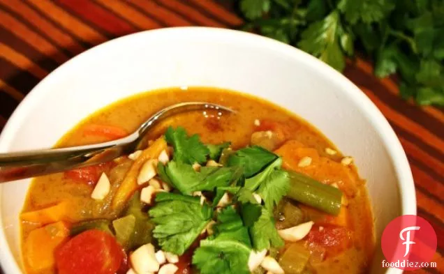 West African Vegetable And Peanut Stew