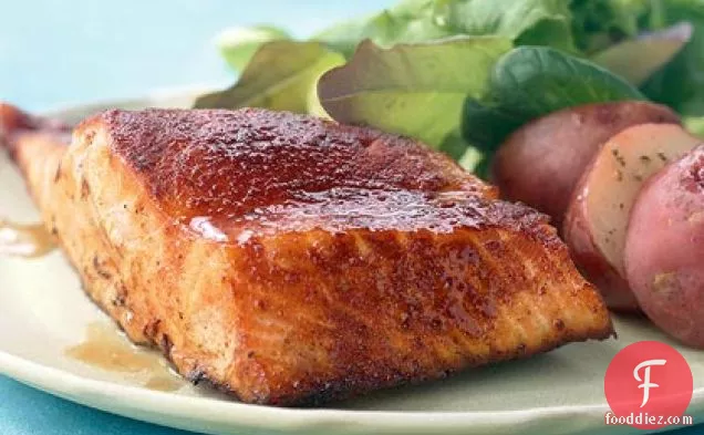Maple-Glazed Salmon