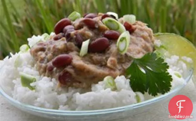 Restaurant Style Red Beans and Rice