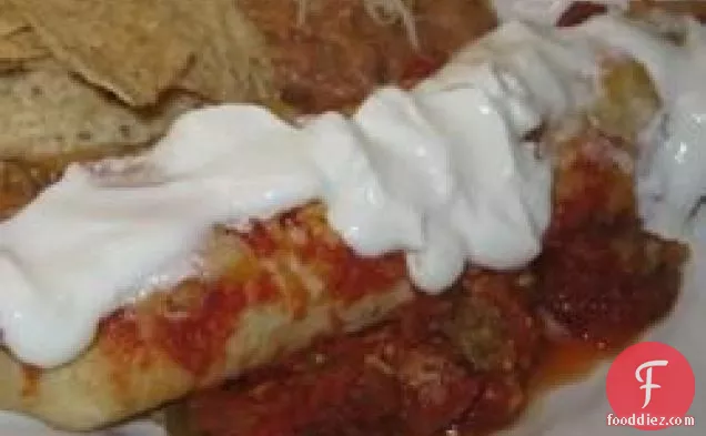 आसान Enchiladas
