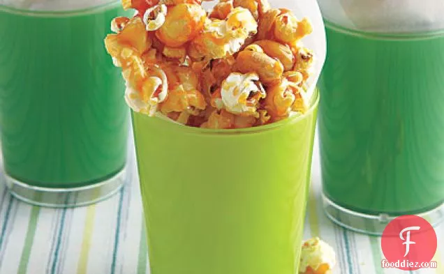Caramel Popcorn and Peanuts